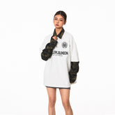 Camouflage Layered-Look Polo